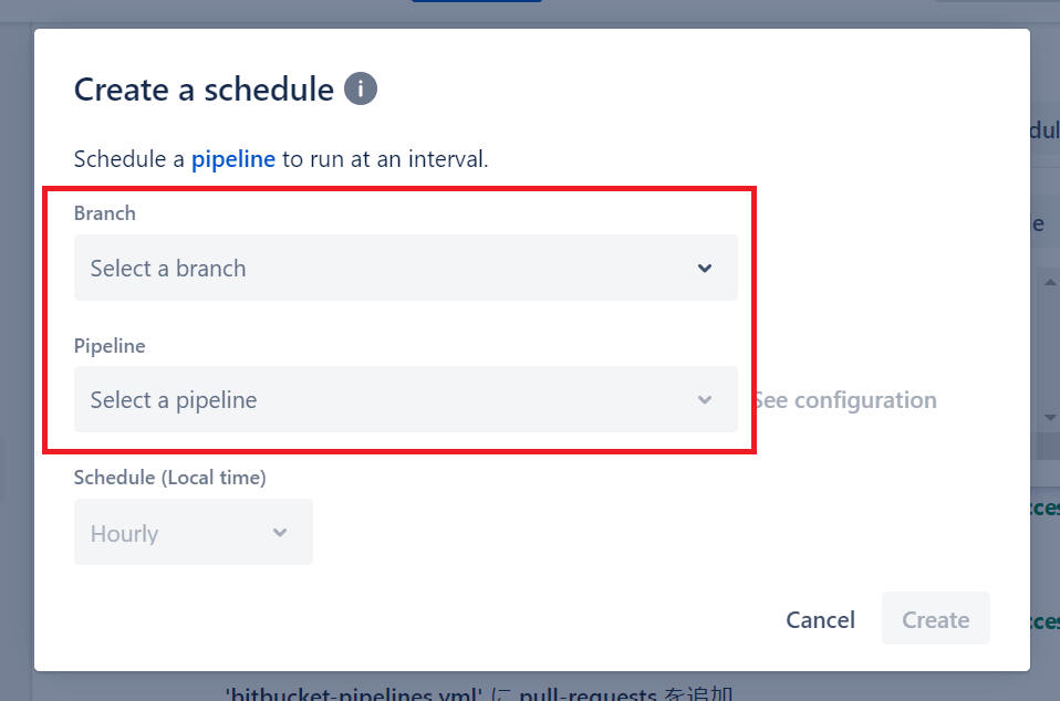 pipelines - schedules